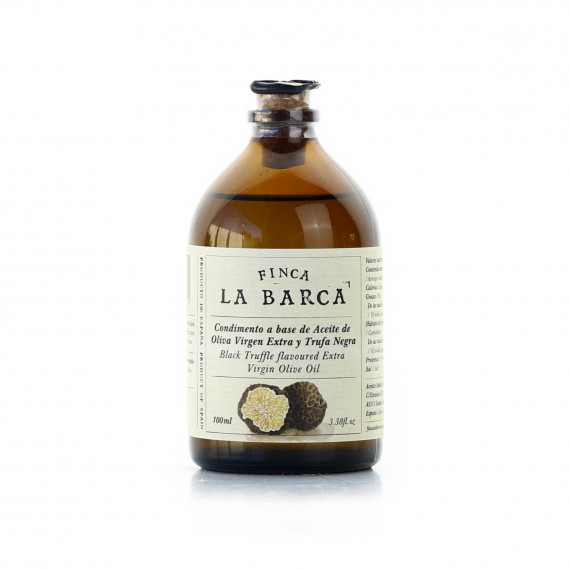 [ATRUFAFLB100] Condimento Aceite De Oliva Con Trufa Negra 100ml[LA BARCA]