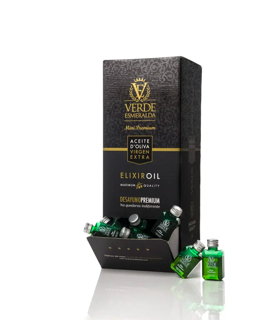 Aceite de Oliva Virgen Extra Mini Premium 25ml [Verde Esmeralda]