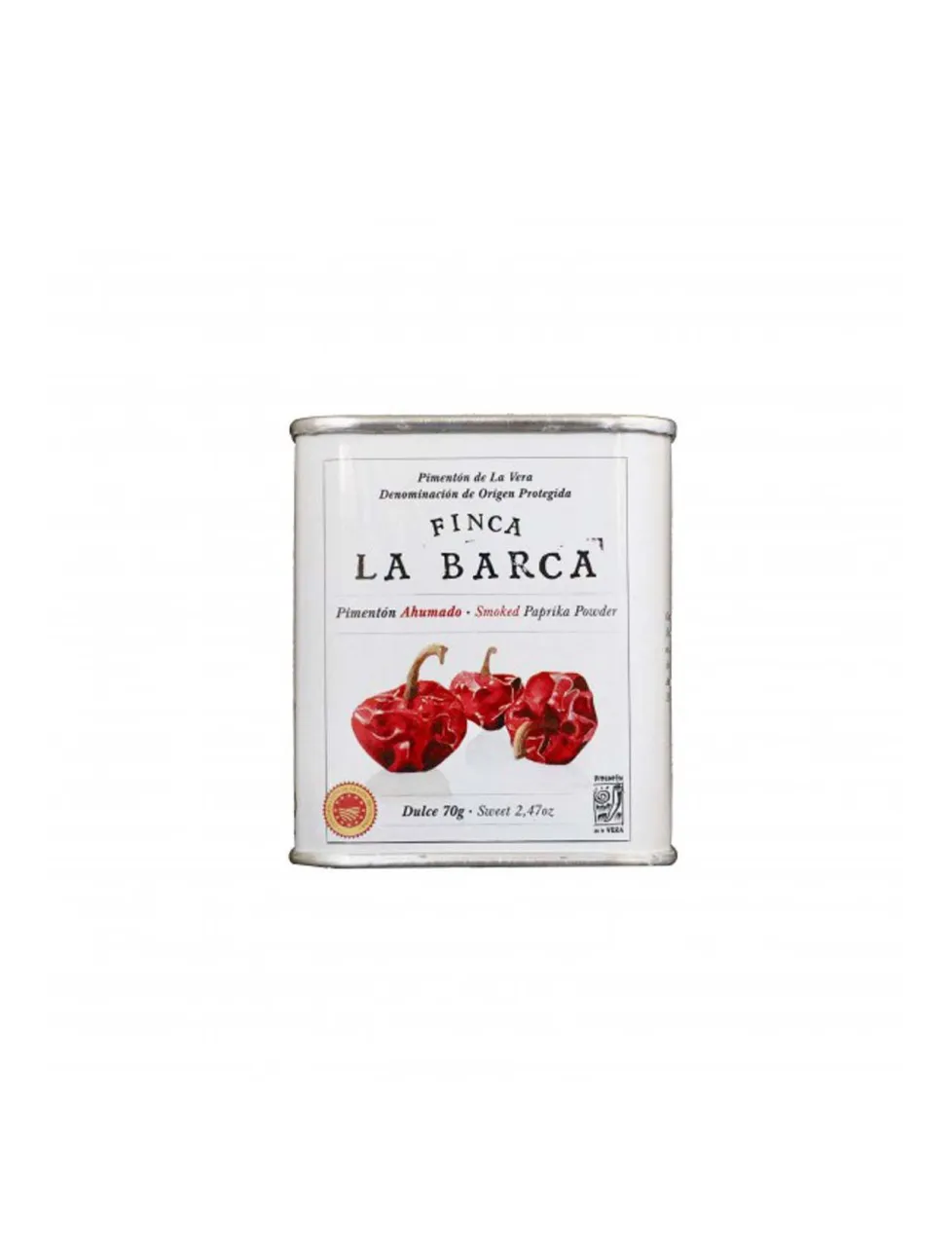 [L125DFLB24] Pimentón Ahumado 70gr[LA BARCA] (Dulce)