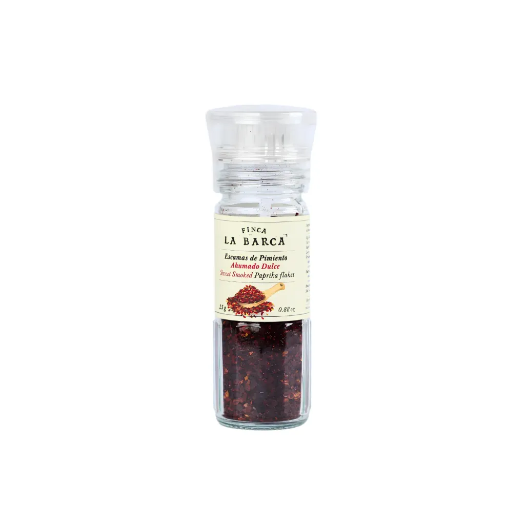 [EPADMFLB25] Escamas De Pimento Ahumado Molinillo 25gr[LA BARCA] (Dulce)