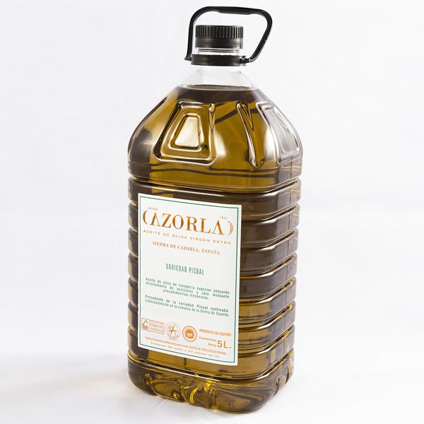 Aceite de Oliva Virgen Extra Pet 5L (Picual)[CAZORLA]