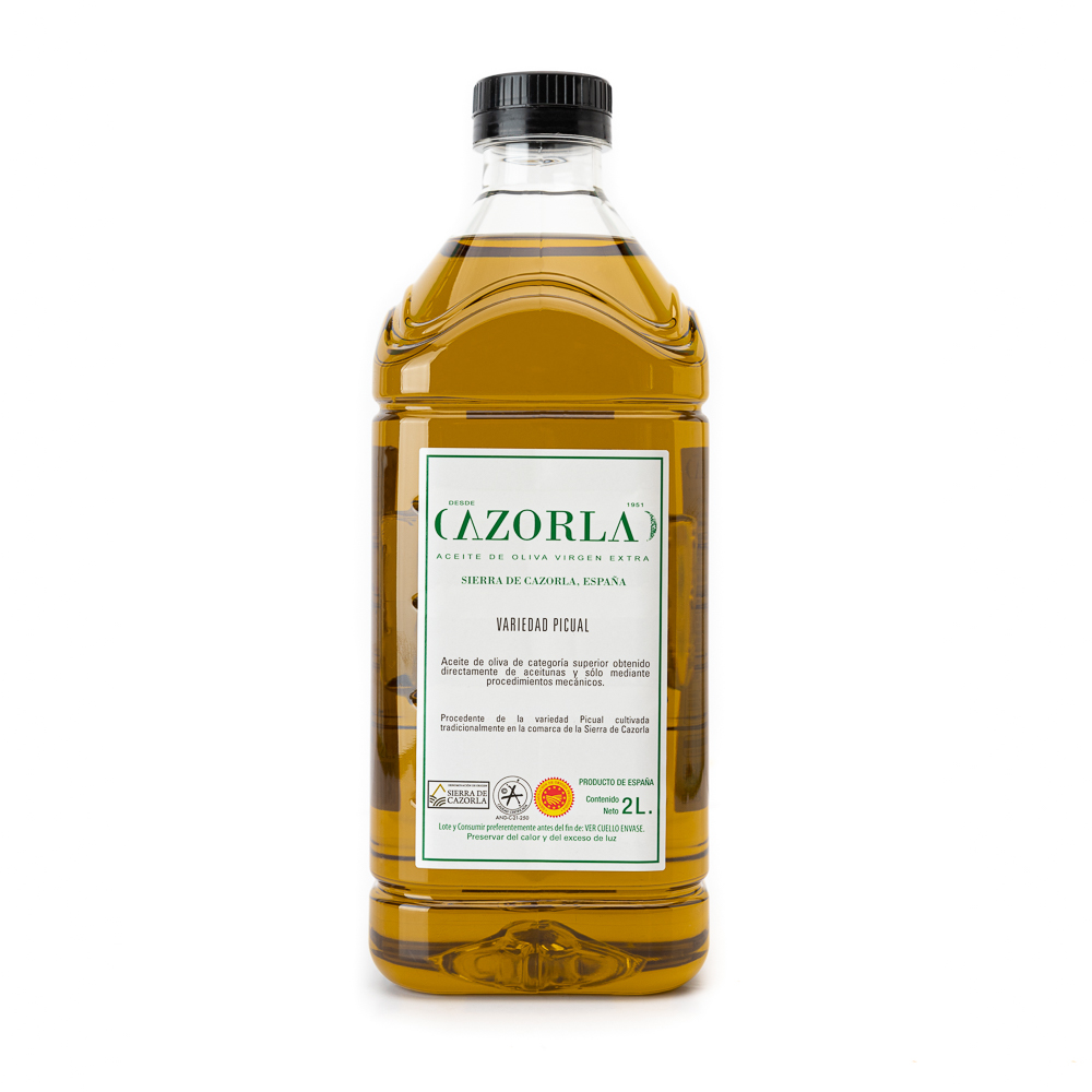 Aceite De Oliva Virgen Extra Botella Pet 2L (Picual)[CAZORLA]