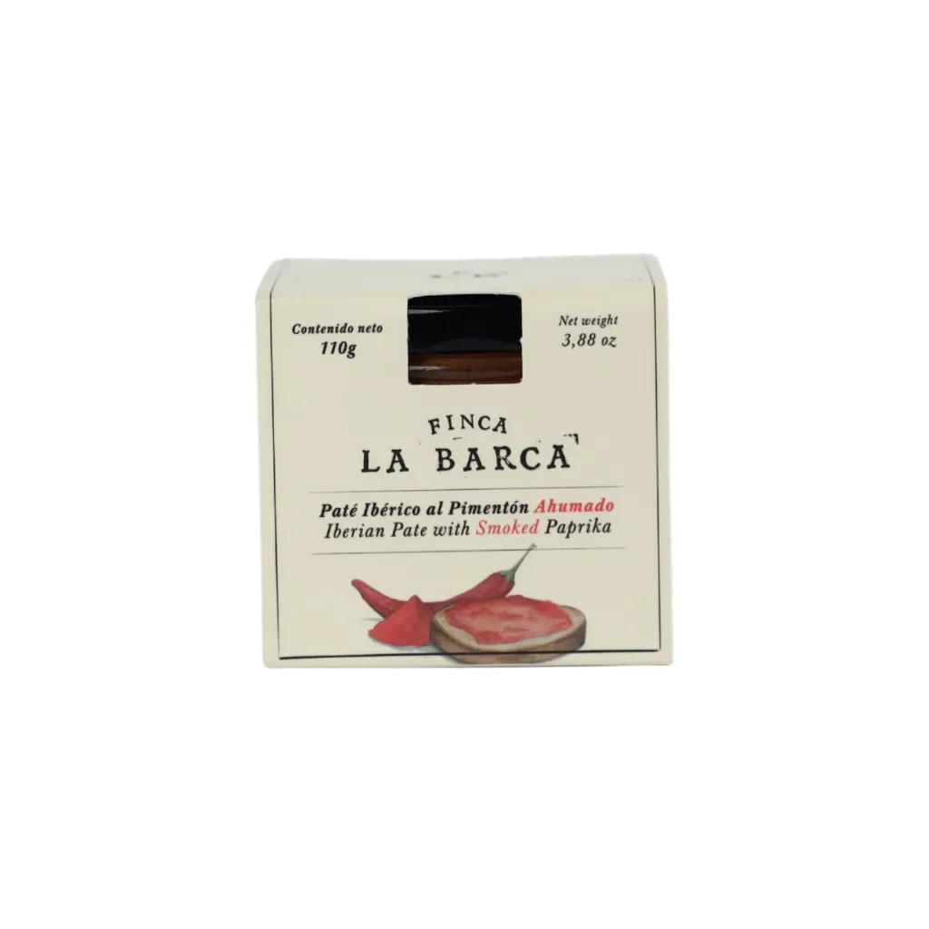 [PATEIBERIC110] Pate Iberico al Pimenton Ahumado 110g[LA BARCA]