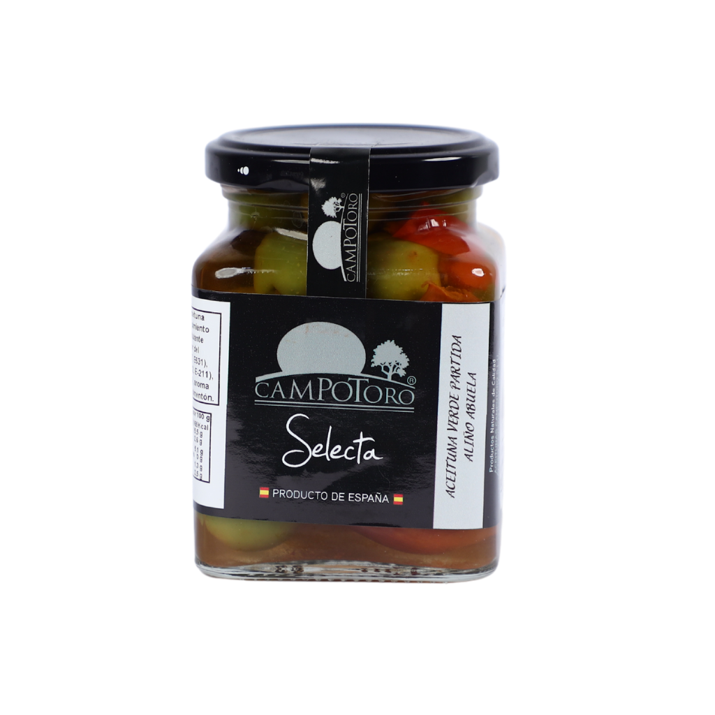 [SQ11329] Aceituna Hojiblanca Partida Aliño de Abuela 300GR [Campotoro]