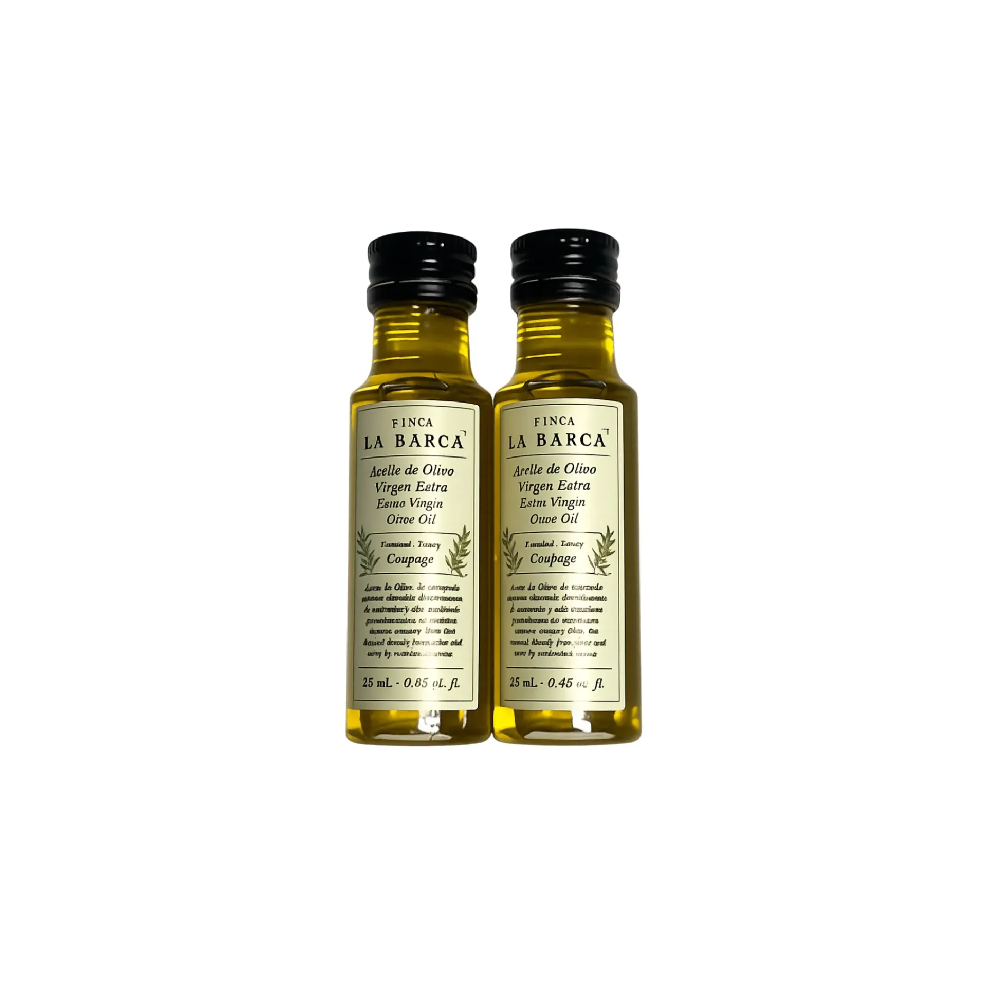 [AOVEFLB25MLE100] ACEITE VIRGEN MONODOSIS TARRINA 25ML [LA BARCA]