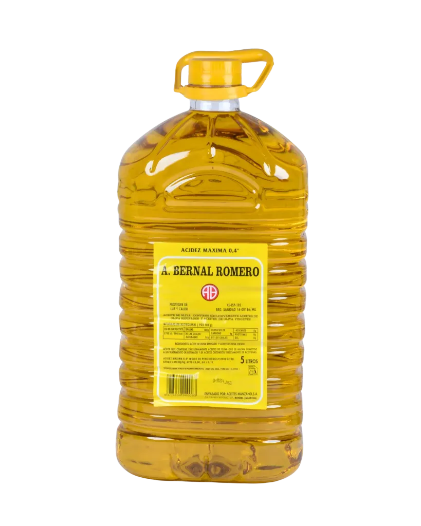 Aceite de Oliva Bernal Romero 5 LT. Pet [MANZANO]