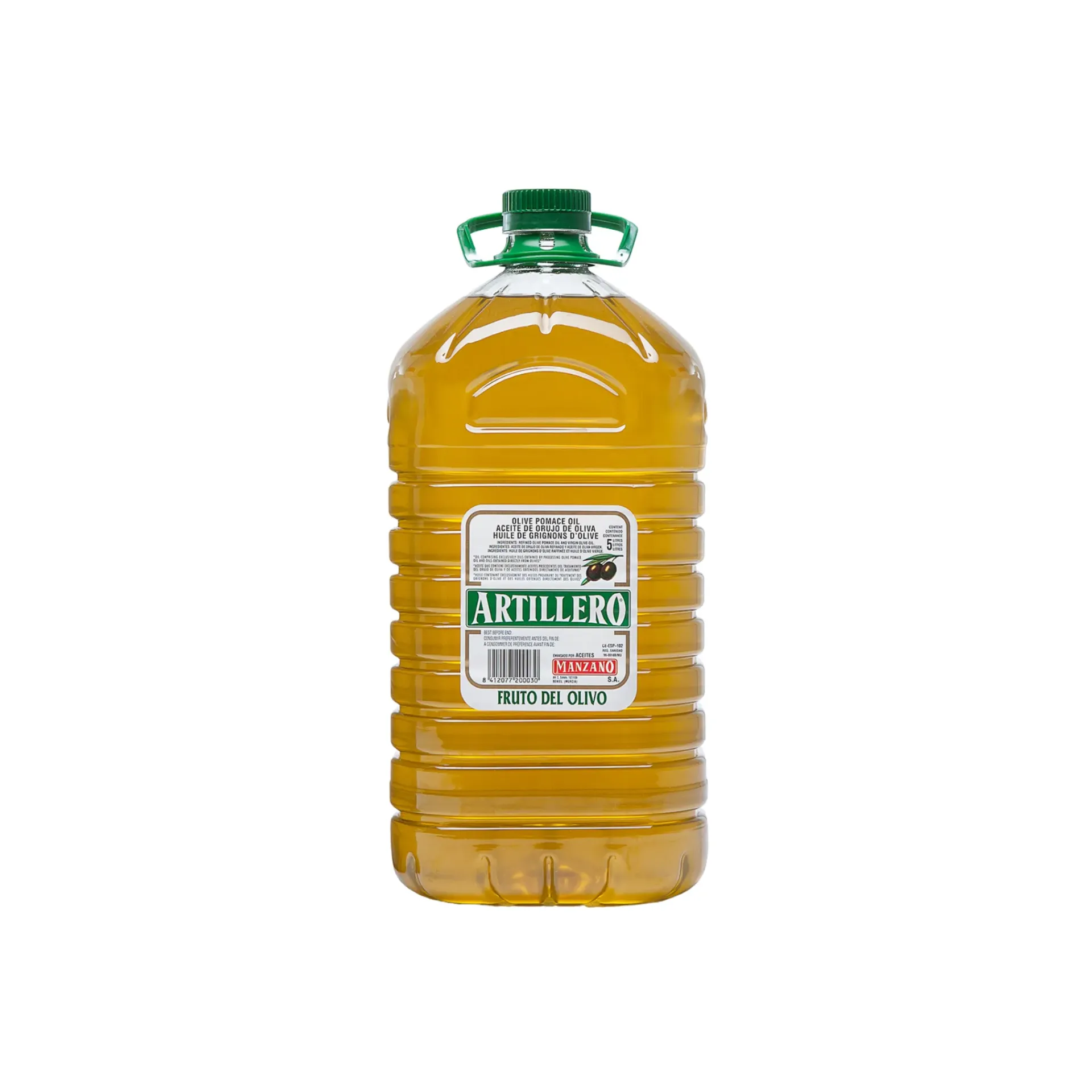 [AM200030] Aceite de Orujo de Oliva Artillero 5 Lts Pet [MANZANO]