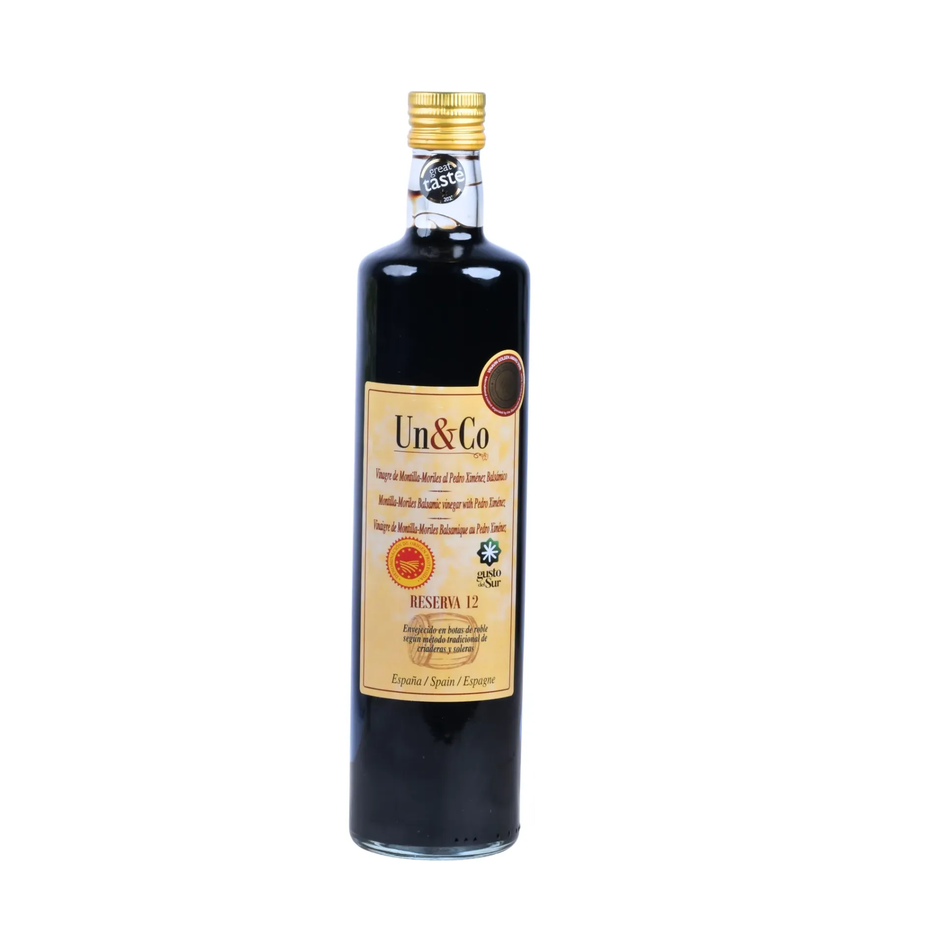 [010104191317] Vinagre balsámico al Pedro Ximenez Reserva 750ml [UniCo]