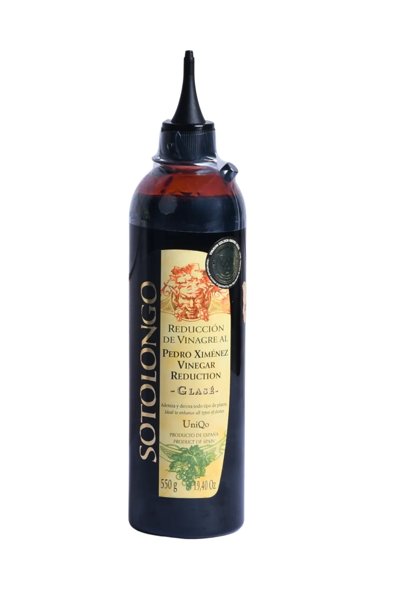 [020102020814] Reducción de vinagre balsámico Al Pedro Ximenez 400ml [UniCo]