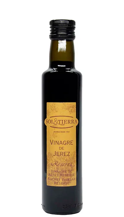 [010110030202] Vinagre de Jerez Reserva Sol&Tierra 250 ml D.O.P. Jerez [UniCo]