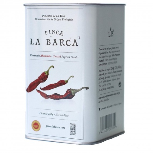 Pimentón Ahumado 750 gr[LA BARCA]