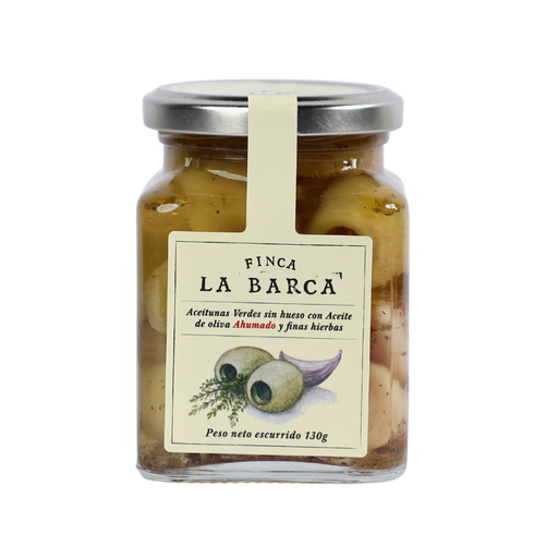 [ACEITUNASHIE] Aceituna Gordal Deshuesada Hierbas 130g[LA BARCA]