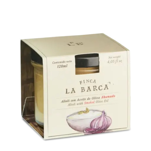 [ALIOLIAHU120] Alioli Ahumado 120ml[LA BARCA]