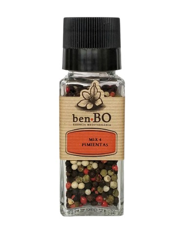 [A253] Mix 4 Pimientas 45gr-molinillo[BENBO]